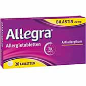 ALLEGRA Allergietabletten 20 mg Tabletten